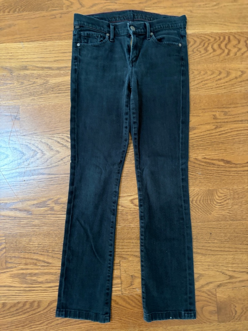 Citizens Of Humanity Black Straight-Leg Women's Jeans